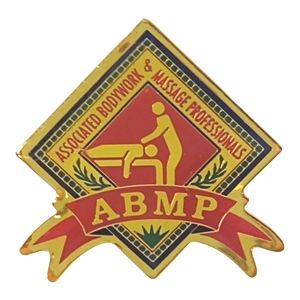 Associated Bodywork & Massage Professionals Pin Or Craft Charm Accent
